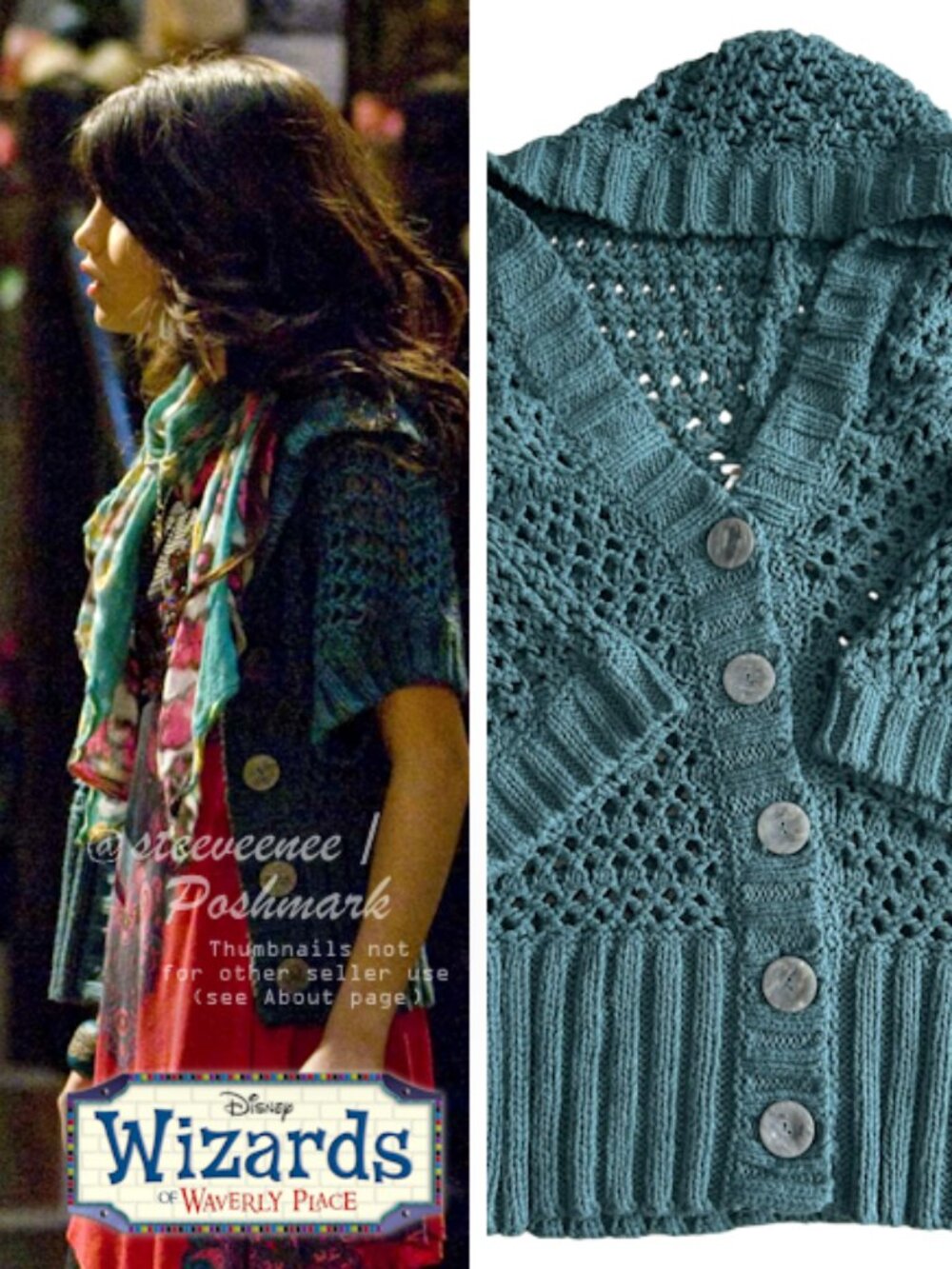 Free People Teal Cropped Dolman Cardigan ASO Alex Russo